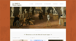 Desktop Screenshot of amis-musee-ingres.fr